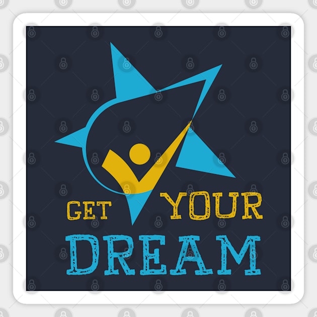 Get Your Dream Star Magnet by Toogoo